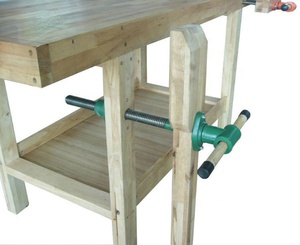 13inch 16 Inch <b>Table</b> Vise for Woodworking Long Screw Tail Cast Iron Hardware Tools Woodworking Tools <b>Clamps</b> Assembly Application - Product Image 5