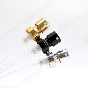 High Quality 0.13CC High <b>Pressure</b> Silver Gold Black <b>Sprayer</b> with Collar Easy Fea 15mm Crimp Spray for Perfume Glass Bottles - Product Image 4