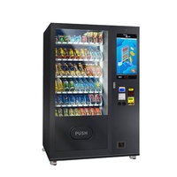 Distributeur automatique de paiement mobile par portefeuille électronique, capacité de chargement accrue de 36 %, boîte secondaire, peut vendre des boissons et des en-cas en promotion