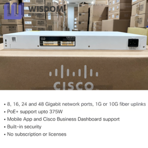 Commutateur ClSCO C1200-24T-4G Catalyst Série C1200 24 ports 10/100/1000 Mbps avec 4 ports SFP, compatible PoE, garantie 1 an - Product Image 3