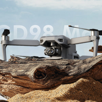Drone Global GD98 MAX de grande taille avec caméra 4K, charge utile de 100g, distance de contrôle de 10 km, évitement d'obstacles, professionnel