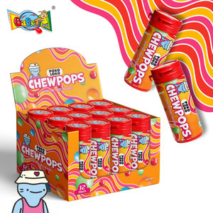Venta al por mayor de fábrica: Caramelos masticables tipo <span class=keywords><strong>Skittles</strong></span> de 30g en tarro, personalizados OEM, marca privada, <span class=keywords><strong>sabores</strong></span> frutales mixtos, certificados Halal, BRC e ISO. - Product Image 3