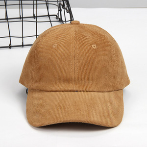 Nhà Máy Giá Thấp Moq Cổ Điển Màu Rắn Trống Đồng Bằng 6 Bảng Điều Chỉnh Gorras Mũ Bóng Chày Không Có Cấu Trúc Cha Mũ Vải To To Thu Bóng Chày Mũ - Product Image 2