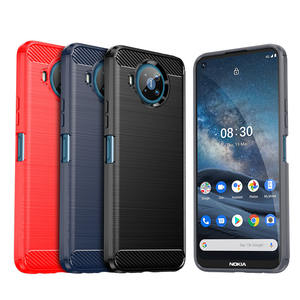 เคสฝาหลัง TPU แบบยืดหยุ่นสำหรับ <span class=keywords><strong>Nokia</strong></span> 8 Plus XR20 G20 G11 <span class=keywords><strong>G50</strong></span>ยางคาร์บอนไฟเบอร์ใหม่เคสโทรศัพท์สำหรับ <span class=keywords><strong>Nokia</strong></span> 7.2 G11 C21 Plus - Product Image 4