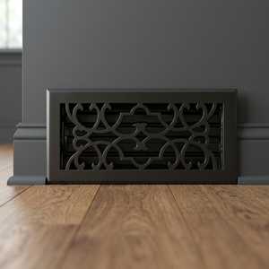 Rejilla de Ventilación Decorativa Industrial de Acero al Carbono de 4" x 10", Ajustable, para Ventilación - Product Image 3