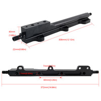 Service de fraisage CNC sur mesure, pièces en aluminium, rail de carburant série D, Civic Si SOHC, collecteur Skunk2, D15 D16, 3 boulons, haut débit