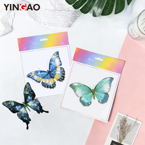 Pegatinas de Mariposas Personalizadas, Resistentes al Agua, Removibles, Transparentes, Resistentes a los Rayos UV, <span class=keywords><strong>para</strong></span> Decoración de Ventanas, Pegatinas de PVC Troqueladas - Product Image 2