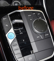 Lot de 3 autocollants pour pommeau de levier de vitesse en cristal pour BMW Série 3 BWM i3 BMW iX3