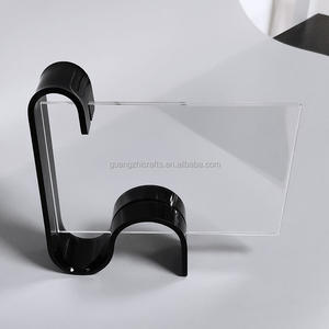 Supporto per Menu in acrilico 4x6 5x7 supporto per insegne in acrilico a doppia faccia - Product Image 5