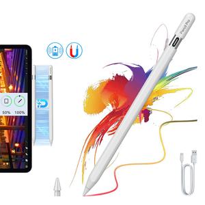 Rejet <span class=keywords><strong>de</strong></span> la paume en métal du stylet capacitif magnétique sans fil pour <span class=keywords><strong>iPad</strong></span> Air 11 & 13 pouces (M2) 2024 2025 - Product Image 1