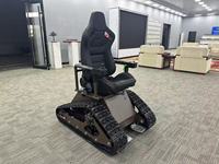Piste en caoutchouc personnalisé fauteuil roulant ATV tout-terrain électrique véhicule tout-terrain pour le tourisme pour l'usine de fabrication