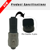 Pressostat d'huile 20 bars 101103 pour excavatrice XCMG XE150 XE210 XE370, pièce de rechange robuste pour moteur diesel
