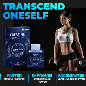 Tiras Orales de Creatina Pura Veganas y Sin Gluten para Aumentar la Masa Muscular, la Fuerza y la Resistencia en Adultos y Niños, con Soporte OEM/ODM - Product Image 2