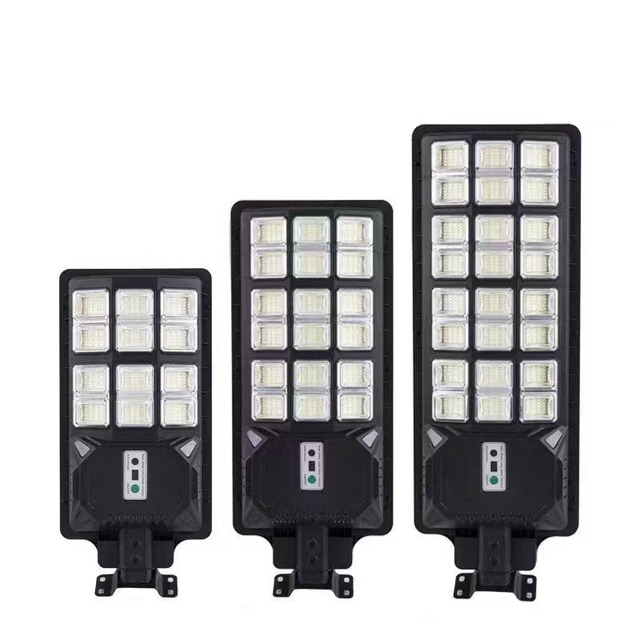 Remote Control Solar Street Light Motion Sensor All in One Outdoor LED Solar Lamp for Backyard Garden Yard