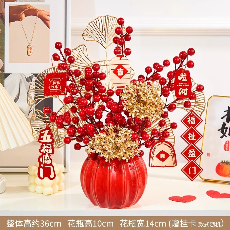 Cartes à suspendre Danhong-Hydrangea (6 pièces)