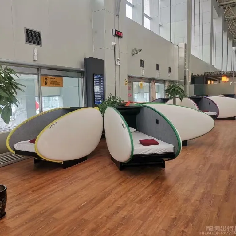 La cooperazione del rivenditore di design moderno è mobile e facile da installare per il sonno dell'aeroporto