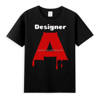 T-shirt pour homme avec impression graphique de logo personnalisé, 100% coton, marque de créateur, décontracté, manches courtes, streetwear pour homme