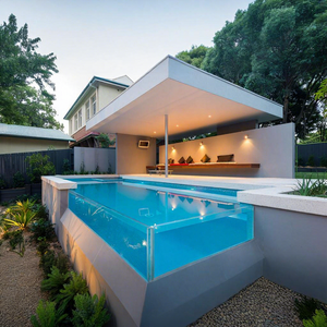 Moderna Piscina de Inmersión de Acrílico Puro para Espacios Pequeños y Patios, Brinda un Refugio Refrescante Sin Comprometerse - Product Image 1