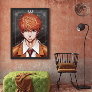 Venta al por mayor personalizado 3D lenticular japonés Manga holográfica anime poster <span class=keywords><strong>death</strong></span> <span class=keywords><strong>note</strong></span> 3D movimiento Flip poster anime imagen para Decoración - Product Image 4
