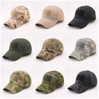 Gorra de Béisbol de Camuflaje, Gorra de Protección Solar para Deportes al Aire Libre, para Senderismo y Pesca, Ajustable con Velcro, Estampado Digital