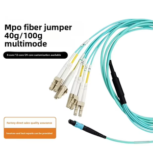 Cable de conexión de centro de datos SC FC ST Telecom, cable de fibra multimodo de 24 núcleos, <span class=keywords><strong>OM3</strong></span> -<span class=keywords><strong>300</strong></span>, 1, 2, 1, 2 - Product Image 2