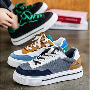 Baskets de sport décontractées pour hommes, nouvelle tendance pour les jeunes, chaussures de fitness à lacets, chaussures en toile à la mode - Product Image 2