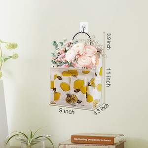 Organizador de Pared Colgante de Lona, Plástico, Metal y Acero para Ropa, Dormitorio, Armario, Artículos Diversos, Llaves, Limpieza y Vajilla - Product Image 3