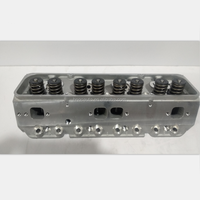 Culasse complète en aluminium pour moteur V8 SBC de voiture, GM350 pour Chevrolet Chevy Van GMC 350 V8