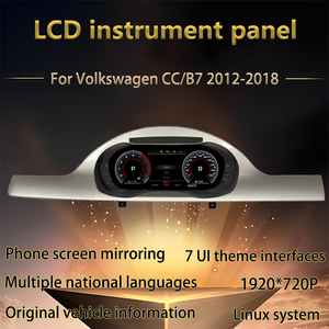 Quadro Strumenti LCD per Nuova <span class=keywords><strong>Volkswagen</strong></span> CC/<span class=keywords><strong>B7</strong></span>, Adatto ai Modelli 2012-2018 con Tachimetro Virtuale, Quadro Strumenti Automatico - Product Image 1