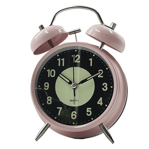 Giá Rẻ Giá Cả Cạnh Tranh Thiết Kế Cổ Điển Thông Tư <span class=keywords><strong>4</strong></span> Inch Bàn Đồng Hồ Báo Thức Kim Hiển Thị Màu Sắc Thay Đổi Chức Năng Thạch Anh Phong Trào - Product Image 3