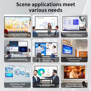 <span class=keywords><strong>Meilleur</strong></span> hub de collaboration de tableau blanc interactif flambant neuf, carte intelligente UHD 4K 75, tableau blanc électronique numérique - Product Image 2