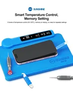 Mesin Pemisah Layar LCD SUNSHINE LS3 SE 100W 40-120 ° Alat Perbaikan Ponsel dan Jam Tangan dengan Pengatur Suhu dan Timer