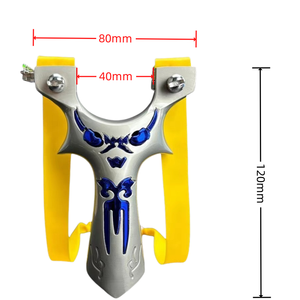 Venta caliente profesional de acero inoxidable al aire libre caza pájaro tirachinas dominante pequeño diablo diseño catapulta para juegos al aire libre - Product Image 5