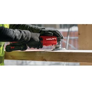 Hilti-2366391 Outil oscillant multifonction sans fil de qualité industrielle, 6 à 22 fonctions, outils en aluminium, sans batteries lithium-ion - Product Image 5