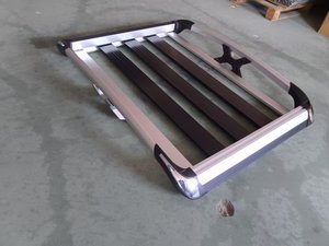 Portapacchi Universale in Lega di Alluminio per Pickup 4x4 <span class=keywords><strong>con</strong></span> Capacità di 100kg e Dimensioni 127x90cm - Product Image 3