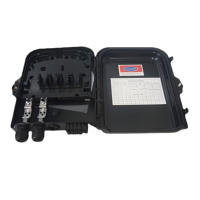 Venta caliente FTTH FDB equipo terminal caja 8 núcleos fibra óptica empalme distribución caja 8F caja divisora