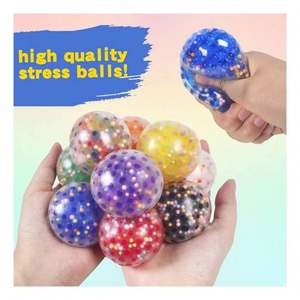 Premium Custom Eco-friendly TPR Squishy <b>Stress</b> <b>Ball</b> <b>for</b> <b>Adults</b> Anxiety Relief Soft Sensory Fidget Toy Slow Rising Texture - Product Image 2