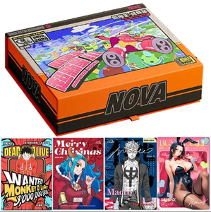 การ์ดเกม TCG ของสะสมแบบดั้งเดิม NOVA3เกม Robin Nami Luffy Coby <span class=keywords><strong>LOKI</strong></span> อนิเมะการ์ดซื้อขายเกมกระดานเกมของเล่นของขวัญ - Product Image 6