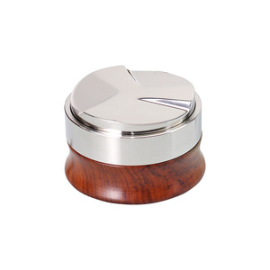 Single Head <b>Coffee</b> <b>Tamper</b> 58mm Stainless Steel With Wooden Base For Espresso Making - Product Image 5