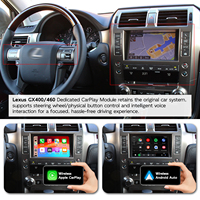 Module de décodage sans fil Apple CarPlay et Android Auto, kit d'interface pour Lexus GX400 GX460 2009 - 2021