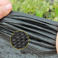 Vente en gros de tapis en tissu pour le contrôle des mauvaises herbes UV en polypropylène tapis de protection des plantes tapis anti-mauvaises herbes en plastique film de paillis