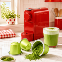 Capsules de thé vert matcha pour machine à expresso, portions individuelles, compatibles avec les machines à expresso, vente en gros