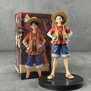 18CM Anime DXF Singe D. Luffy <span class=keywords><strong>FILM</strong></span> ROUGE Vacances Vêtements Debout Modèle <span class=keywords><strong>Jouet</strong></span> Cadeau Théâtre Version Collection Action Figure PVC - Product Image 6