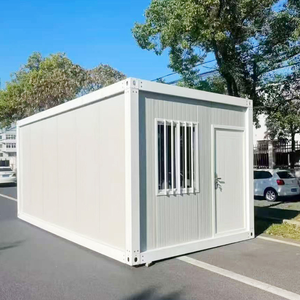 บ้านสำเร็จรูปเคลื่อนย้ายได้แบบแพ็คแบนประกอบง่ายจาก YT  บ้านสำนักงานสำเร็จรูปแบบพกพา  วัสดุแผงเหล็กแซนวิชระบายอากาศได้ - Product Image 1