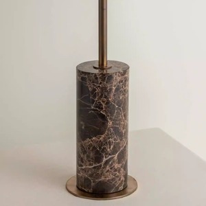 Lámpara de Pie de Madera Maciza Estilo Wabi Sabi, Madera de Nogal, Estilo Chino Moderno Vintage, Fuente de Luz LED, para Sala de Estar o Estudio - Product Image 3