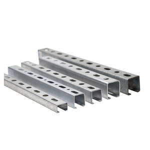 אלומיניום מותאם אישית u פרופיל 40x40 punched u ערוץ l <span class=keywords><strong>c</strong></span> streut ערוצי פלדה אלומיניום מחיר ערוץ יוניסטט - Product Image 6