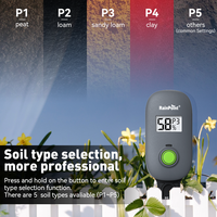 Compteur d'humidité du sol RAINPOINT pour plantes, testeur de sol 2 en 1 pour l'humidité/la température, capteur numérique, compteur d'eau pour jardin