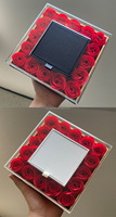 Cadeau de la Saint-Valentin pour les mères, savon préservé, rose éternelle, boîte cadeau, acrylique transparent, portable, imperméable