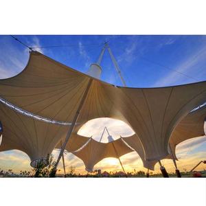 Toldo de Membrana de PVDF para Paisajismo Arquitectónico, Estructura de Acero, Toldo Tensado - Product Image 2