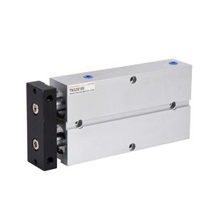 Cilindro Pneumatico Standard Compatto a Tre Aste MGJ TCM AIRTAC con Asta di Guida - Product Image 3